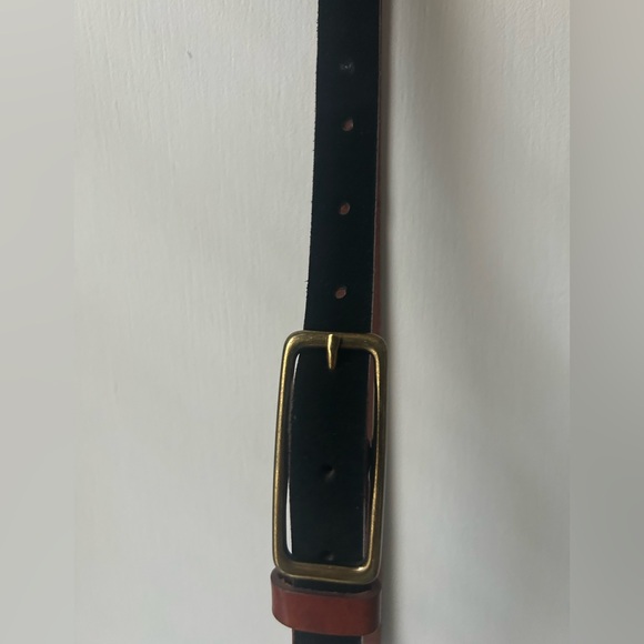 Lands’ End Black Suede Belt - Picture 9 of 16